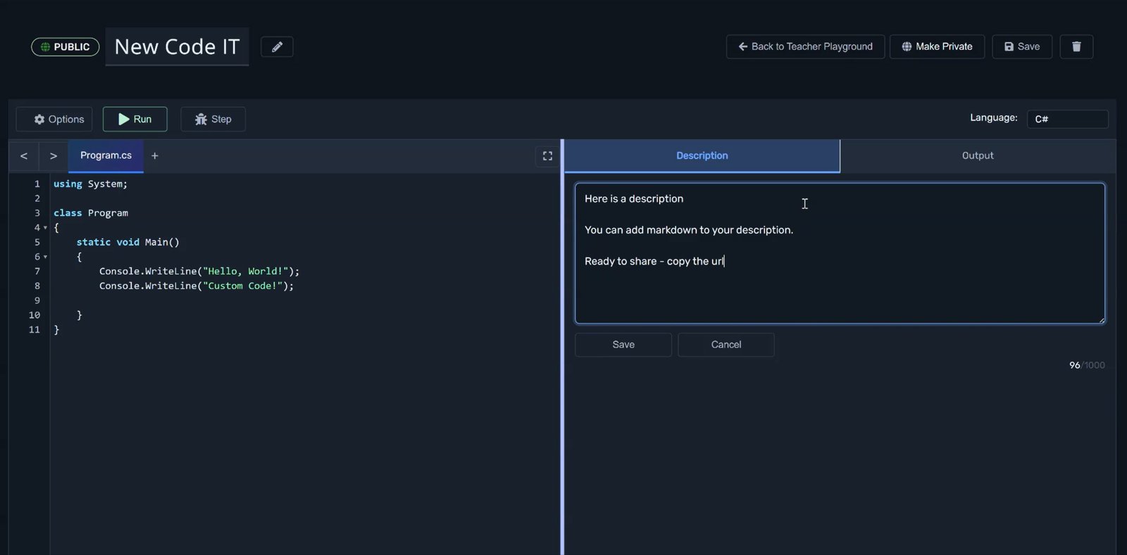 CodeIts preview